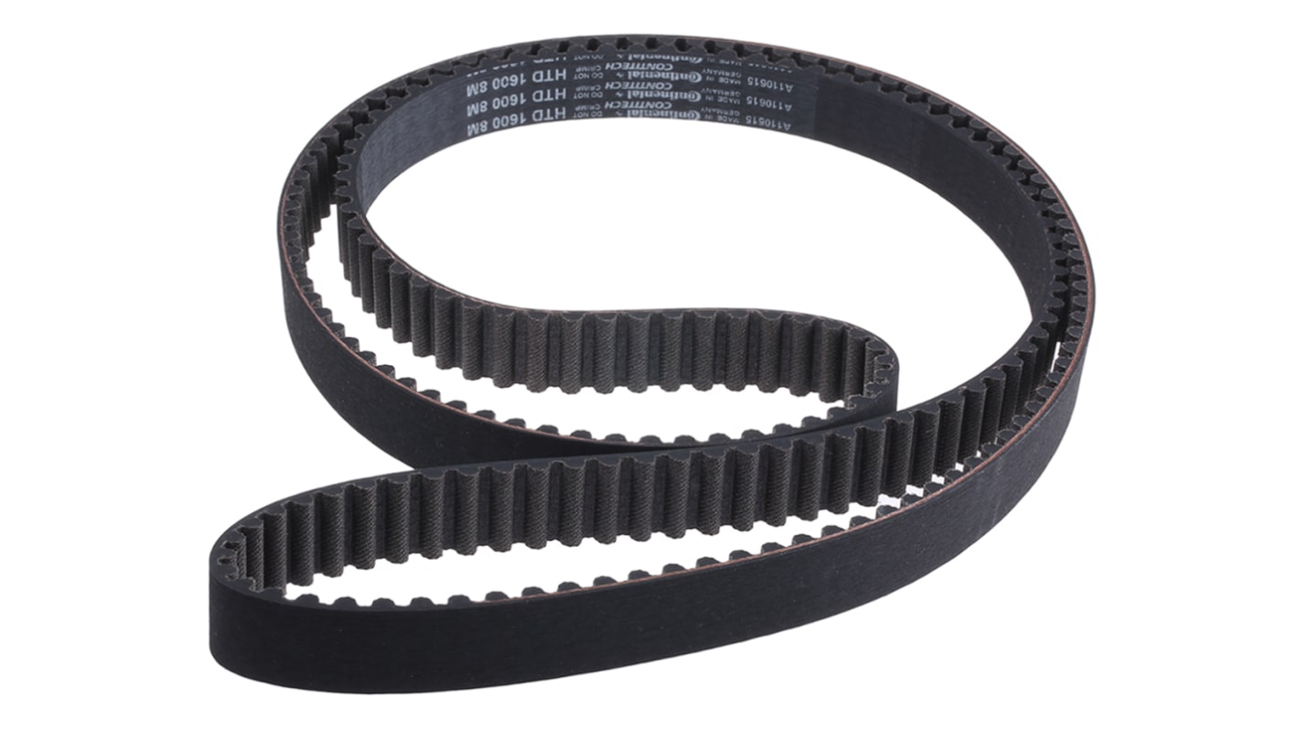 Contitech 1600 8M 20 Timing Belt, 200 Teeth, 1600mm Length, 20mm Width