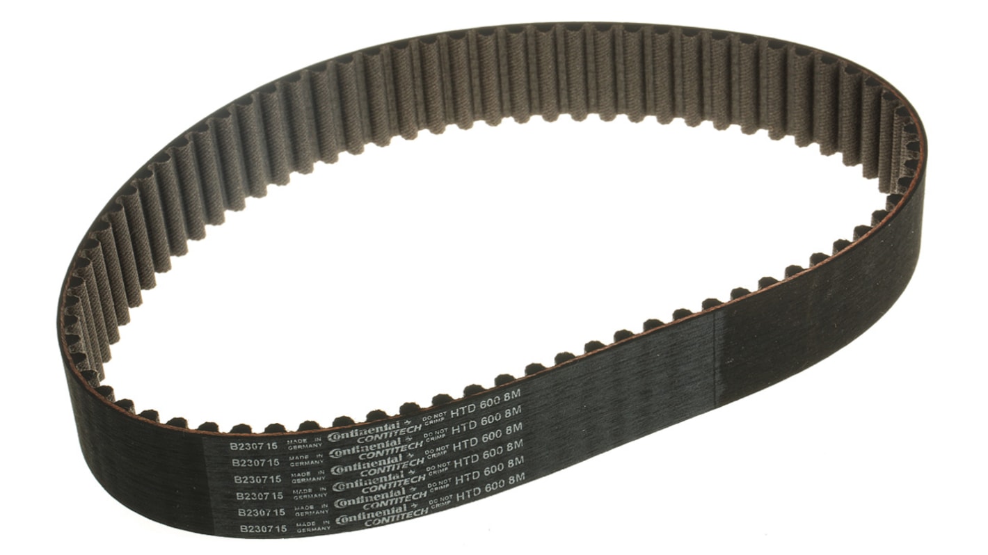 Contitech 600 8M 30 Timing Belt, 75 Teeth, 600mm Length, 30mm Width