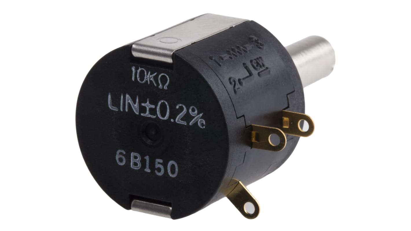 M-22E10-050 10K | Nidec Components 巻線ポテンショメータ, 10kΩ, 回転数:10, 2W | RS M-22E10-050 10K | Nidec Components 巻線ポテンショメータ, 10kΩ, 回転数:10, 2W | RS