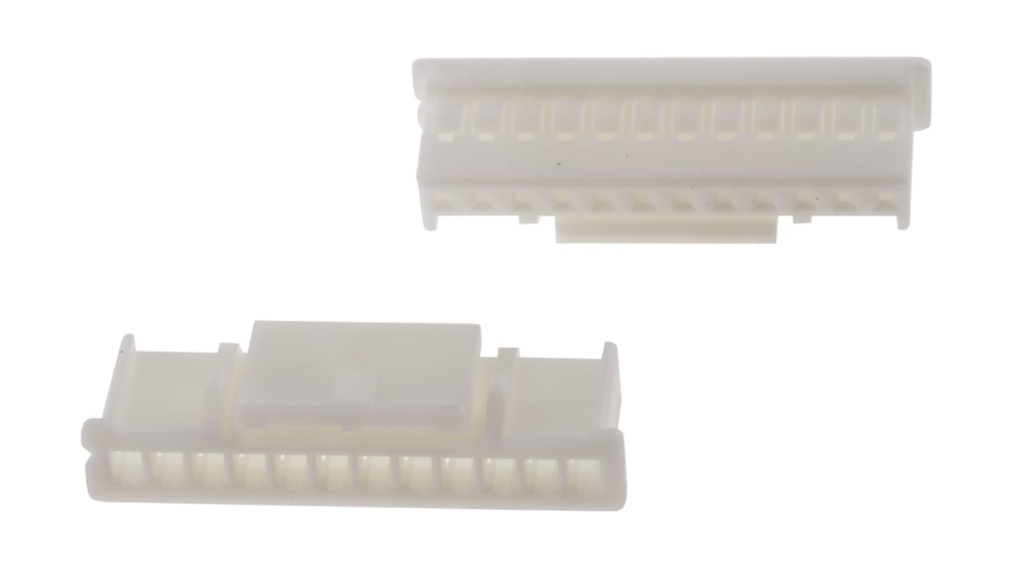 JST, PA Female Connector Housing, 2mm Pitch, 12 Way, 1 Row