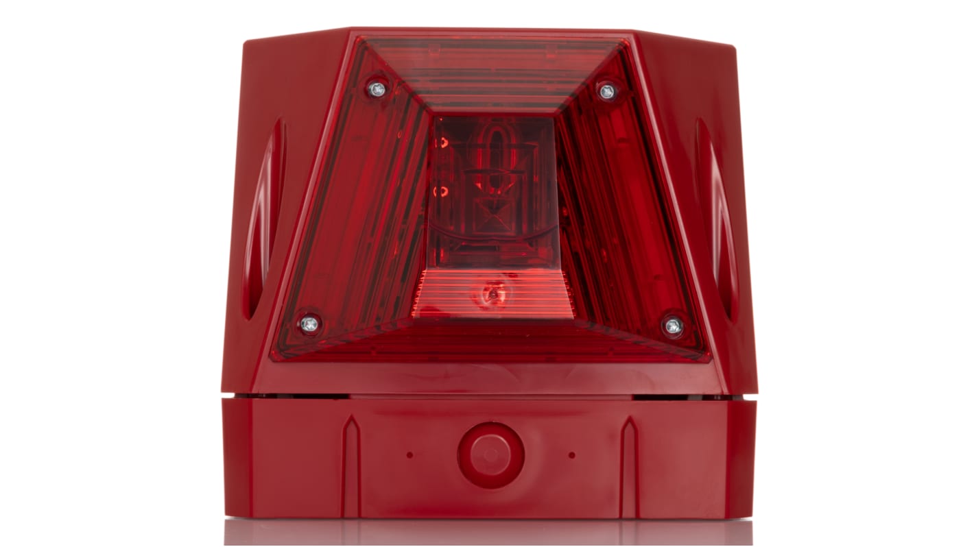 Combiné balise/sirène Eaton, lentille Rouge à LED, 230 V c.a.