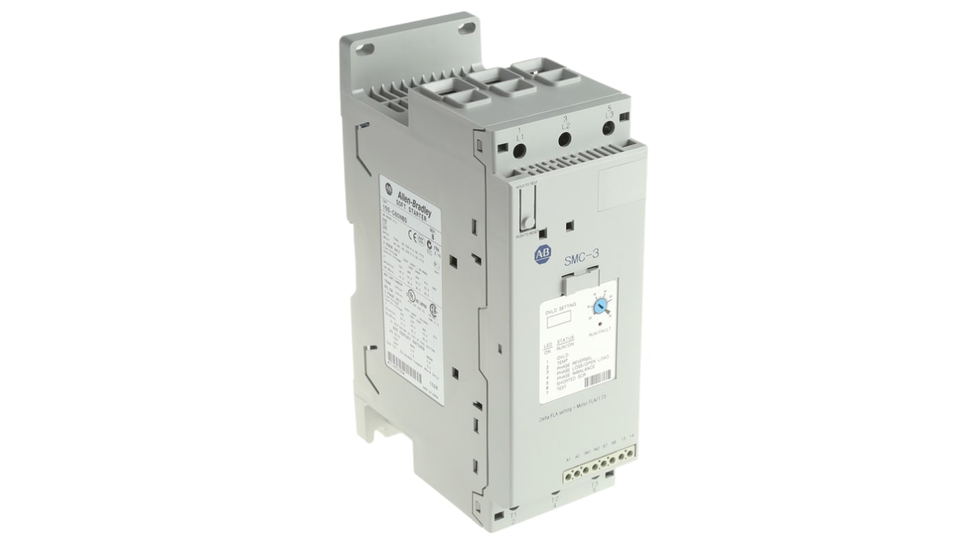 Allen Bradley SMC-3 Sanftstarter 3-phasig 30 KW, 460 Vac / 60 A