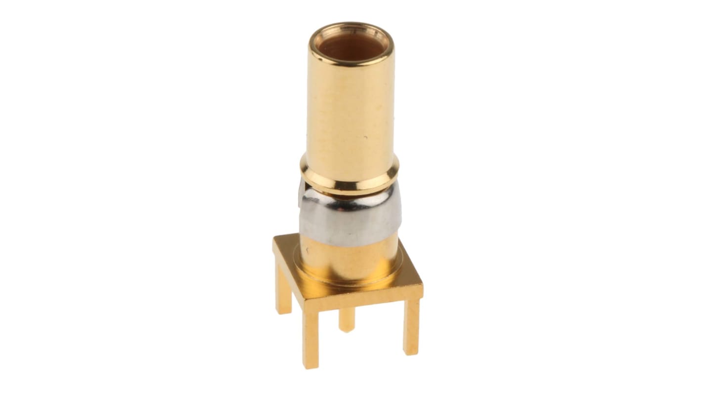 RS PRO , Straight , Male Gold , Copper Alloy , Backplane Connector Contact