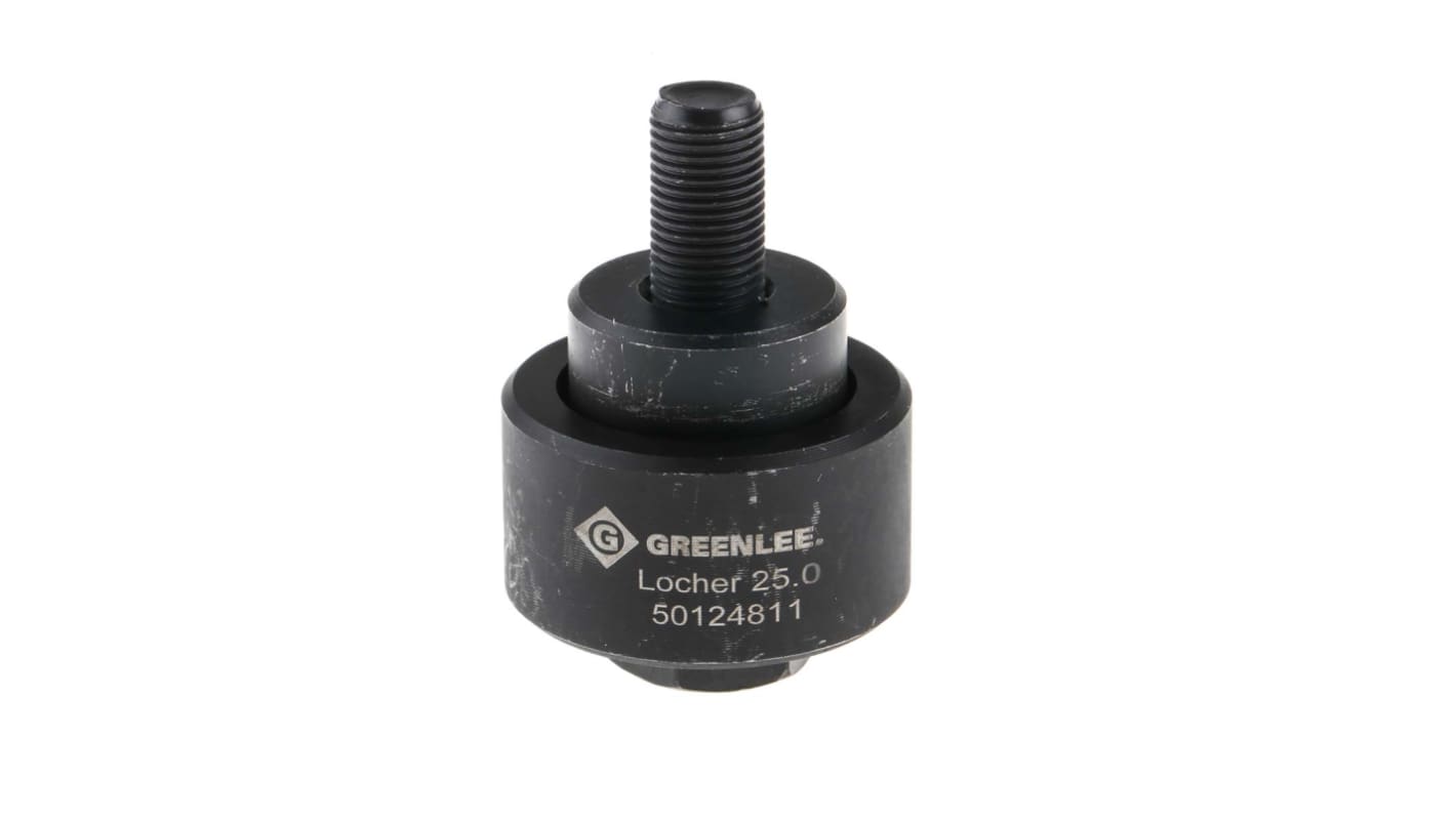 Punzón y matriz Greenlee 50124811, orificio circular de 25.0mm, uso manual