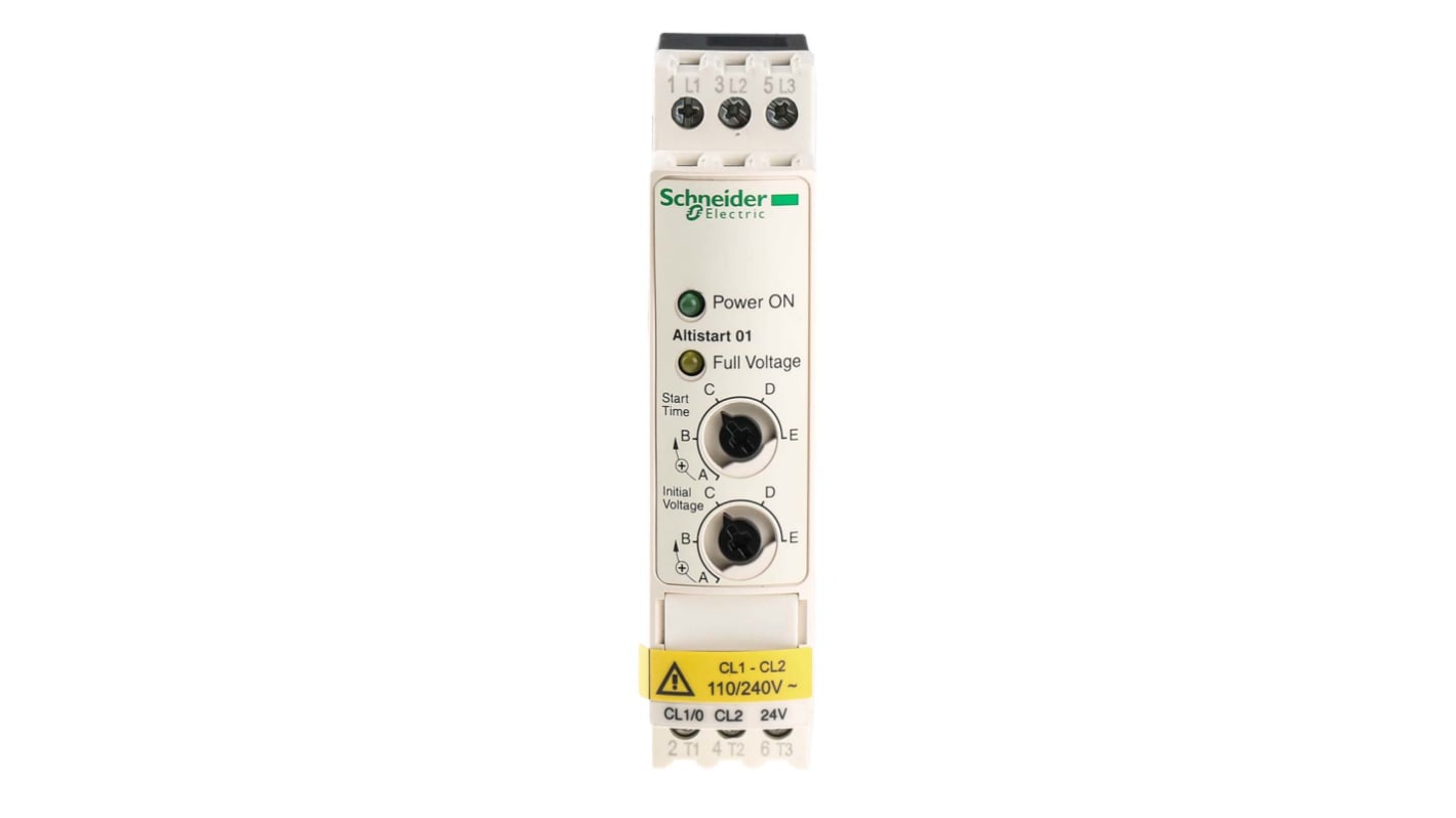 Schneider Electric Altistart 01 Soft Starter, , 2.2 kW, 480 V ac, 3 Phase, IP20