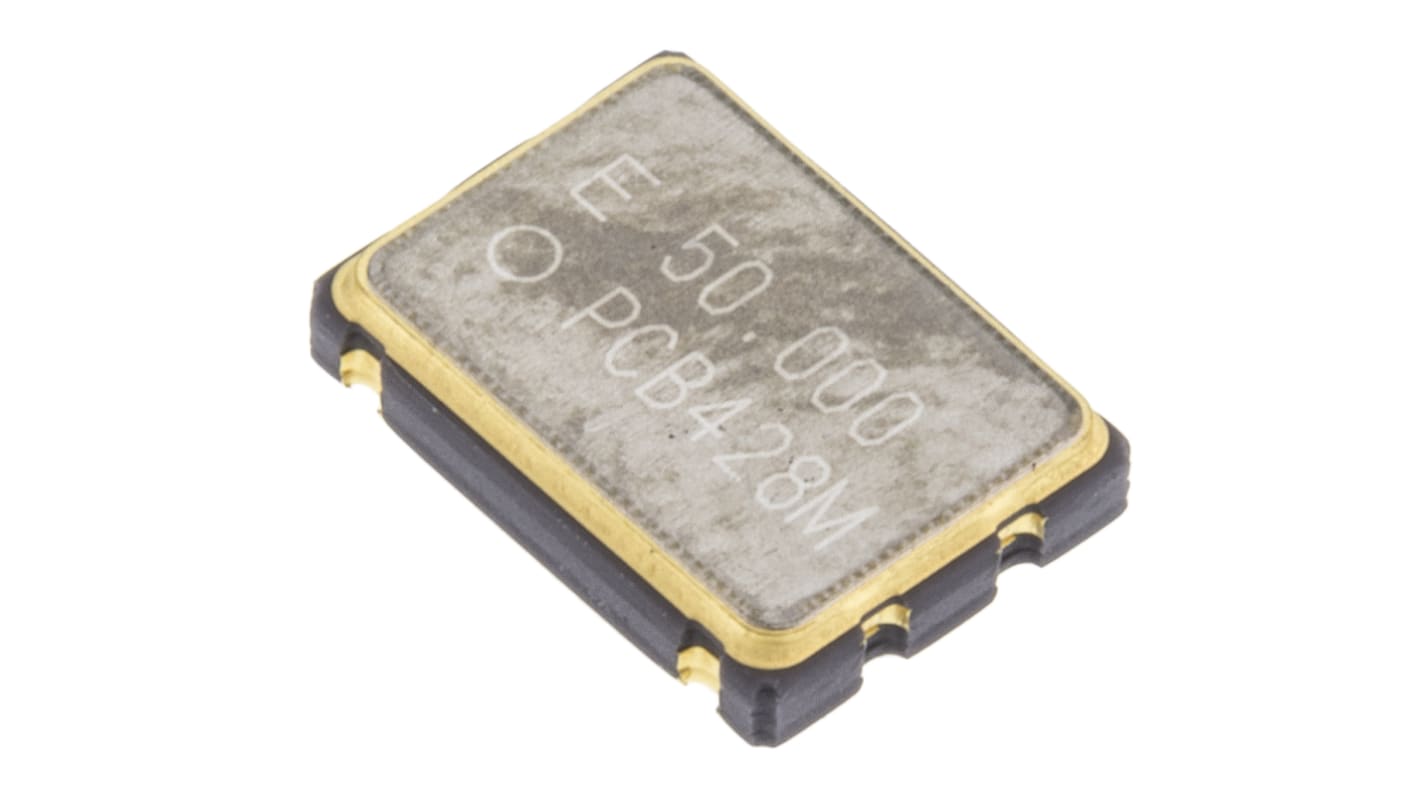 Oscillatore Q3309CA40004912, 50MHz, ±50ppm CMOS CA, 4 Pin XO