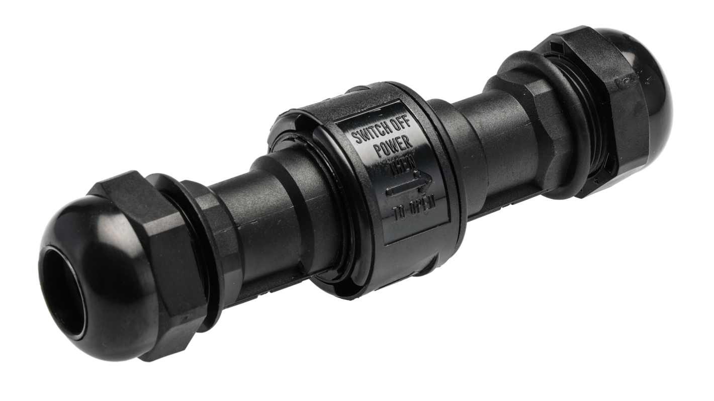 ABB 公母对接插头/插座, 3极, 12 → 16mm线径, 16A, 250 V 交流/直流, 电缆安装, 螺钉端接, IP68