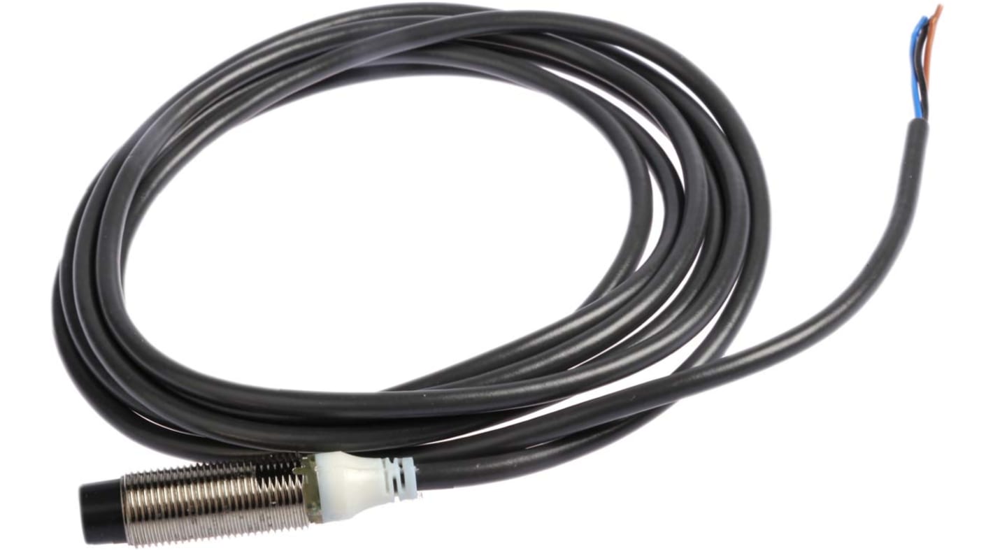 Rs-Online Sensore di prossimità Cilindro filettato Omron M12 rilevamento 8 mm 12 → 24 V c.c