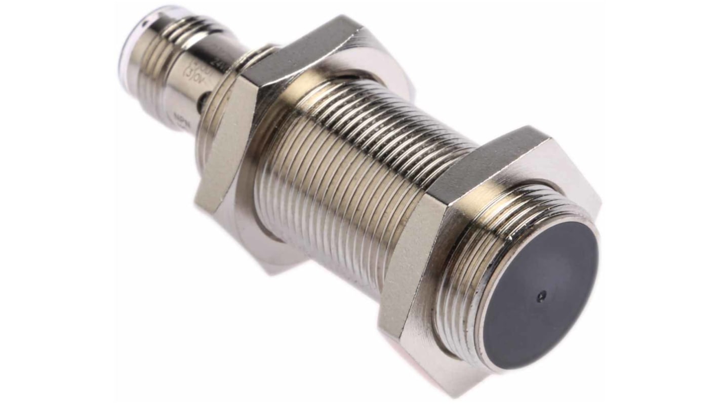 Rs-Online Sensore di prossimità Cilindro filettato Omron M18 rilevamento 8 mm 12 → 24 V c.c