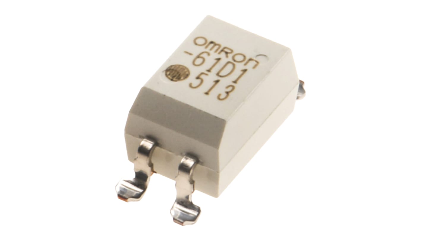 Omron G3VM Series Solid State Relay, 0.5 A Load, Surface Mount, 60 V ac Load, 1.3 V Control