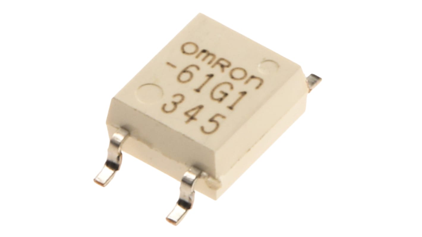 Omron G3VM Series Solid State Relay, 0.4 A Load, Surface Mount, 60 V Load, 1.3 V Control