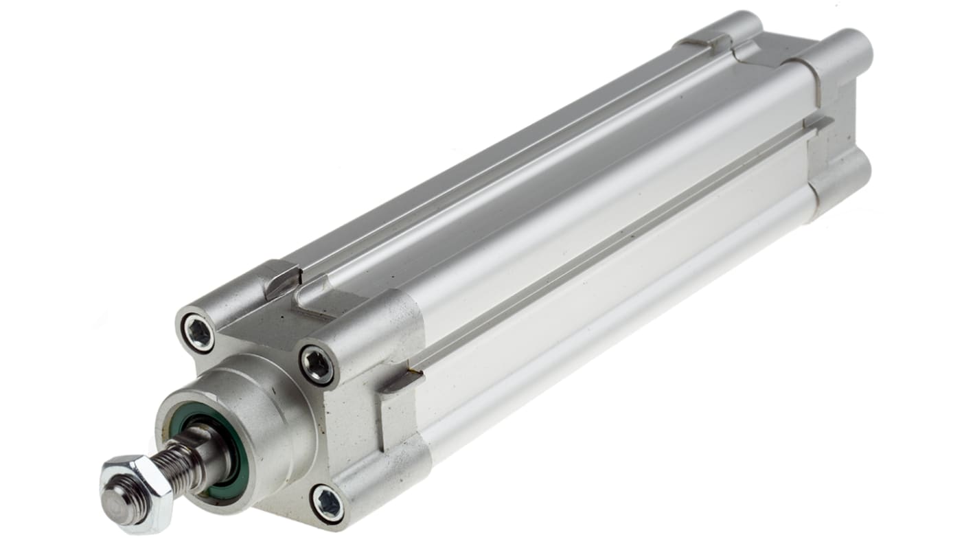 RS PRO Pneumatic Piston Rod Cylinder - 40mm Bore, 160mm Stroke, CDEM Series, Double Acting