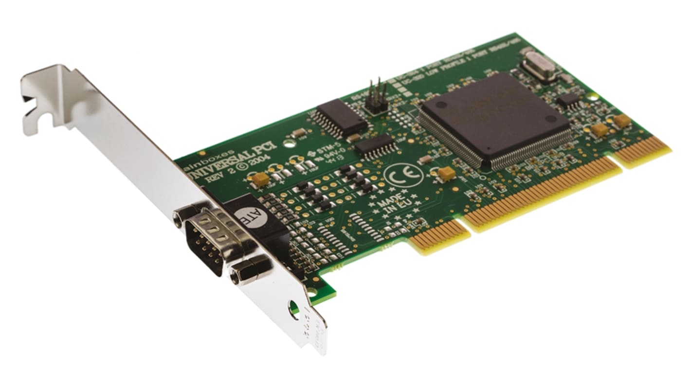 Scheda seriale PCI Seriale porte 1 Brainboxes,RS422, RS485, 921.6kbit/s