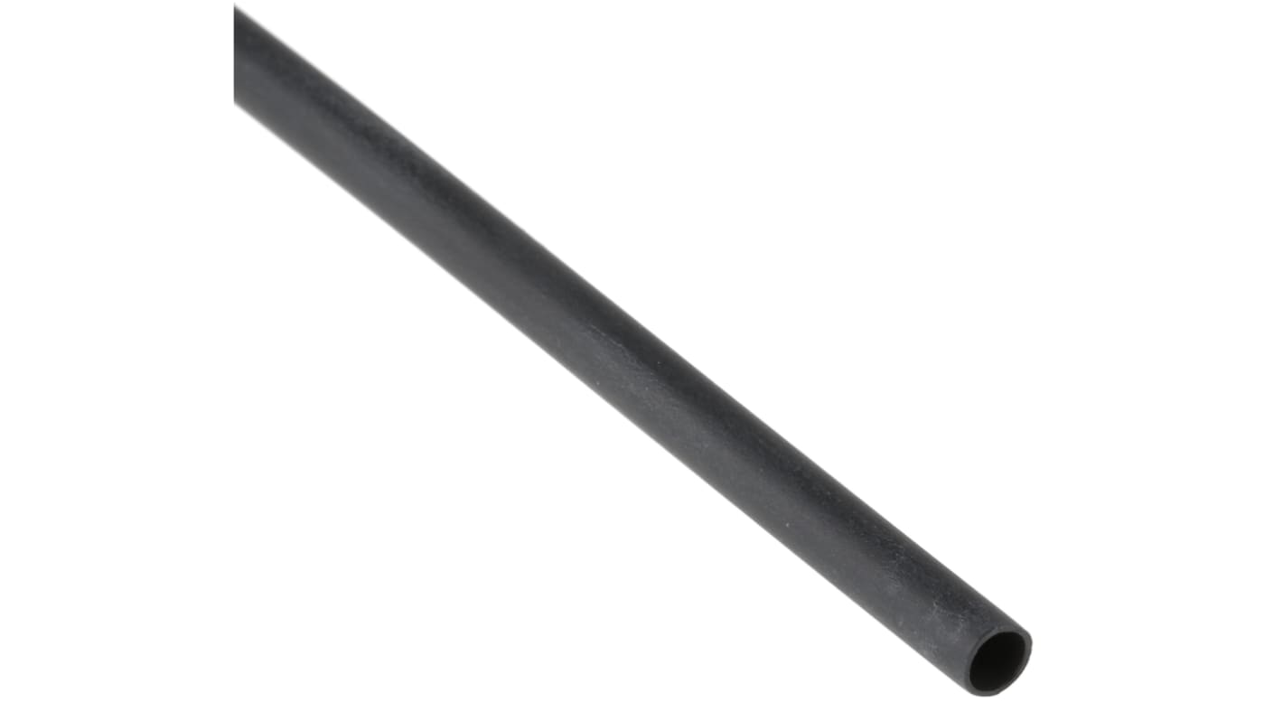 RS PRO Adhesive Lined Heat Shrink Tubing, Black 3mm Sleeve Dia. x 1.2m Length 3:1 Ratio