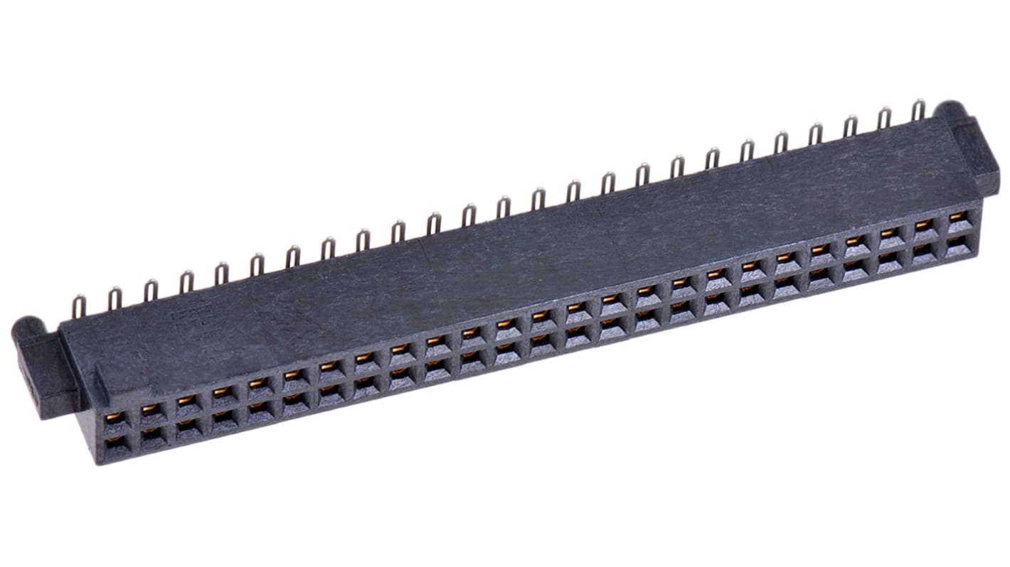 Gniazdo PCB 50 -pinowe 2 -rzędowe raster: 1.27mm typu płytka – płytka Proste SMD