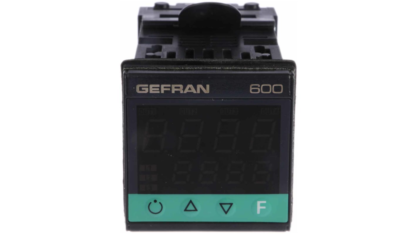 Rs-Online Termoregolatori PID Gefran 600 100 V c.a. 240 V c.a. 48 x 48 (1/16 DIN)mm 3 uscite Relè