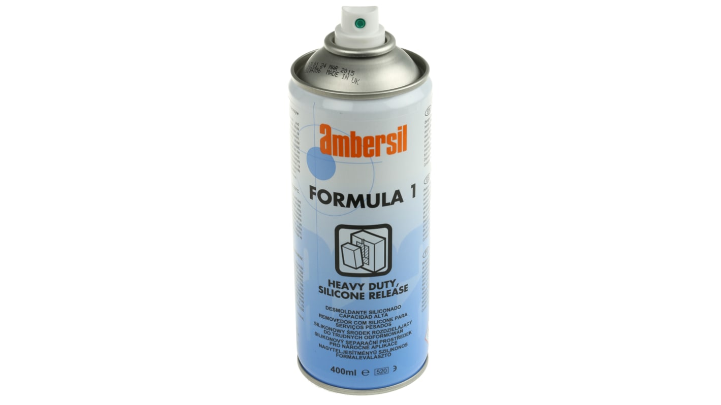 Ambersil 400 ml Silicone Mould Release Agent Plastic, Rubber 200°C