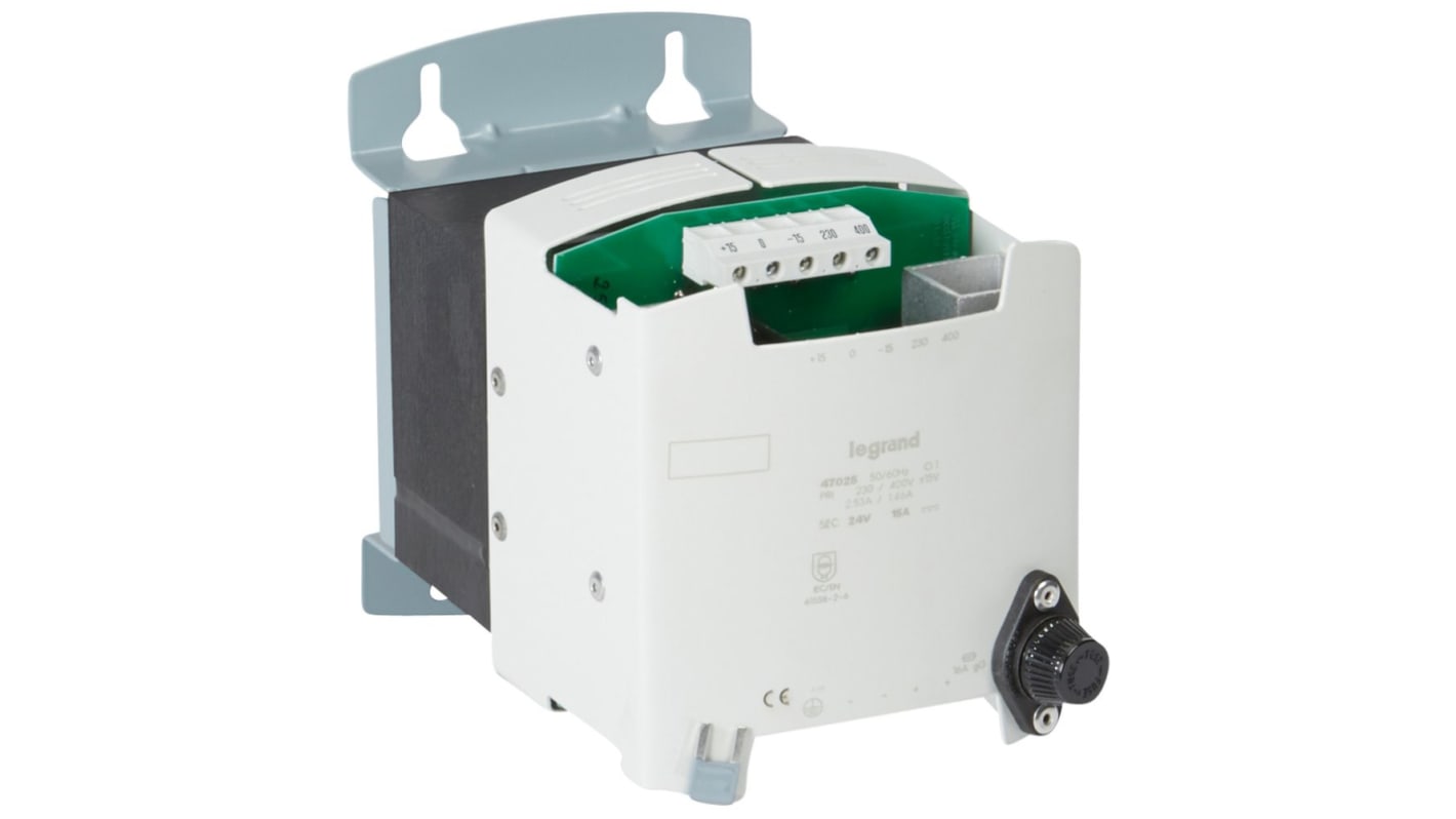 Legrand Linear DIN Rail Power Supply, 230V ac ac Input, 24V dc dc Output, 15A Output, 360W