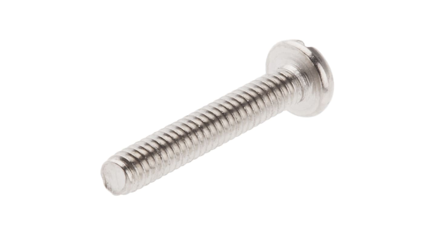 Śruby maszynowe M2 łeb z łbem walcowym soczewkowym Mosiądz długość 12.0mm skok 0.40mm