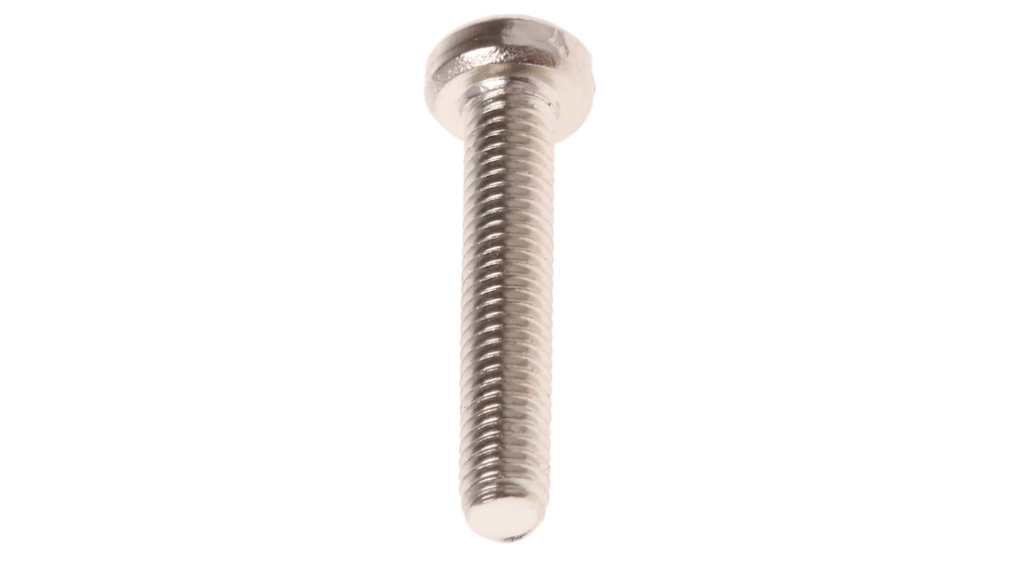 Śruby maszynowe M3 łeb z łbem walcowym Mosiądz długość 16.0mm skok 0.50mm