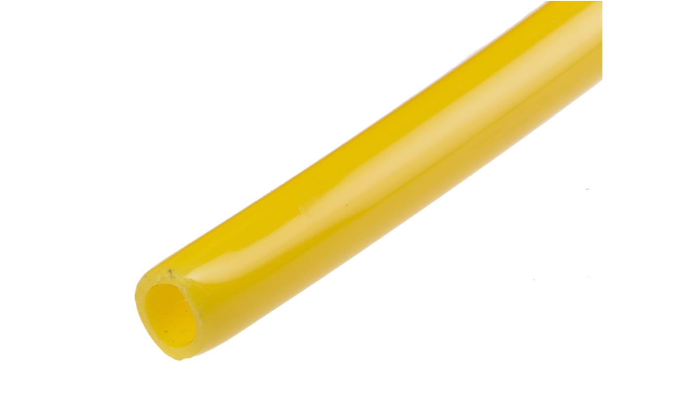 RS PRO Compressed Air Pipe Yellow Nylon 8mm x 30m NMF Series