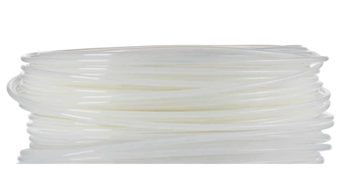 RS PRO 原色尼龙气管, 2.5mm内径, 4mm外径, 30m长, 最高+80°C