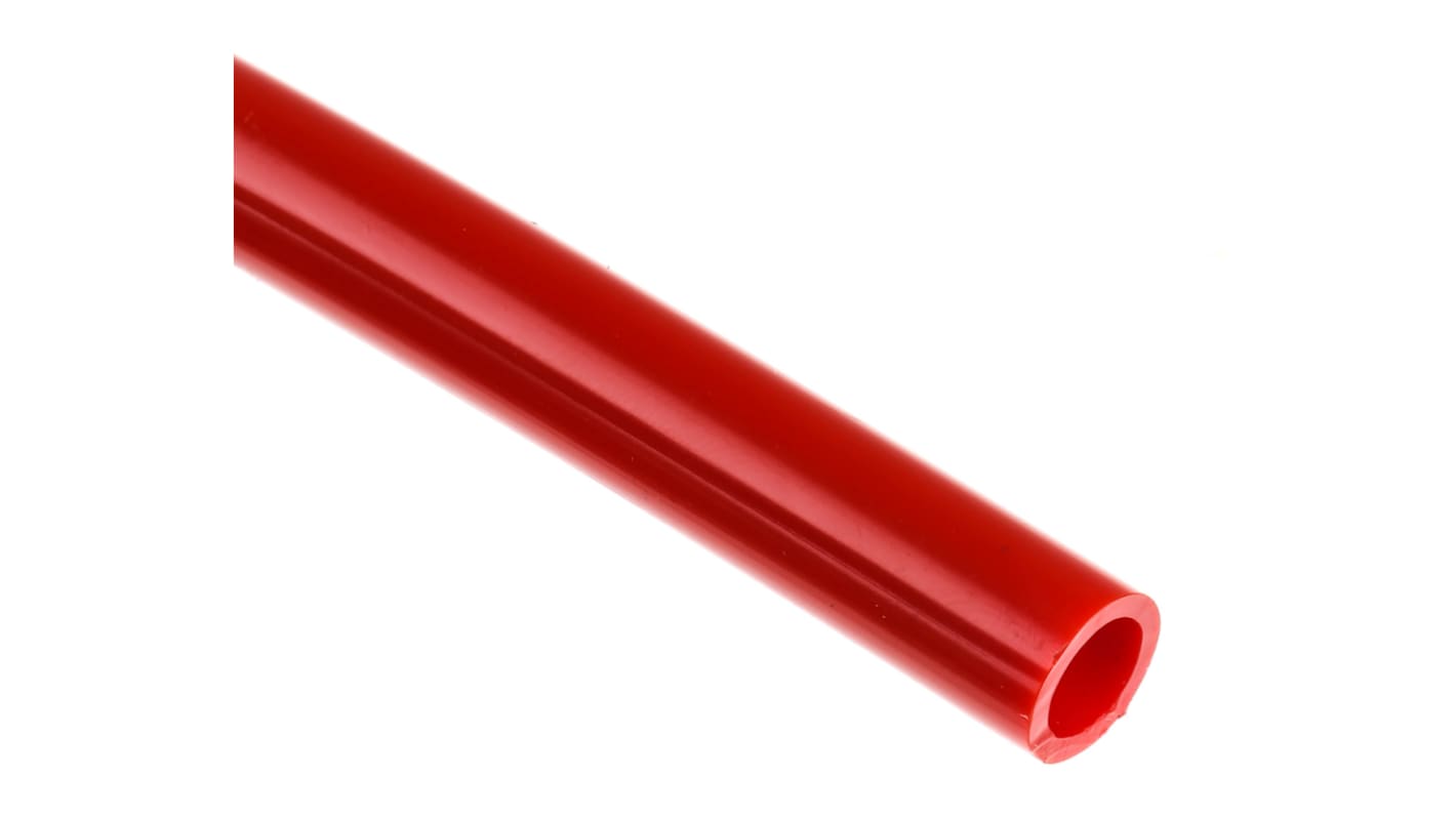 Tubo per aria compressa RS PRO in Nylon, Ø int. 7mm, Ø est. 10mm, lungh. 30m, col. Rosso