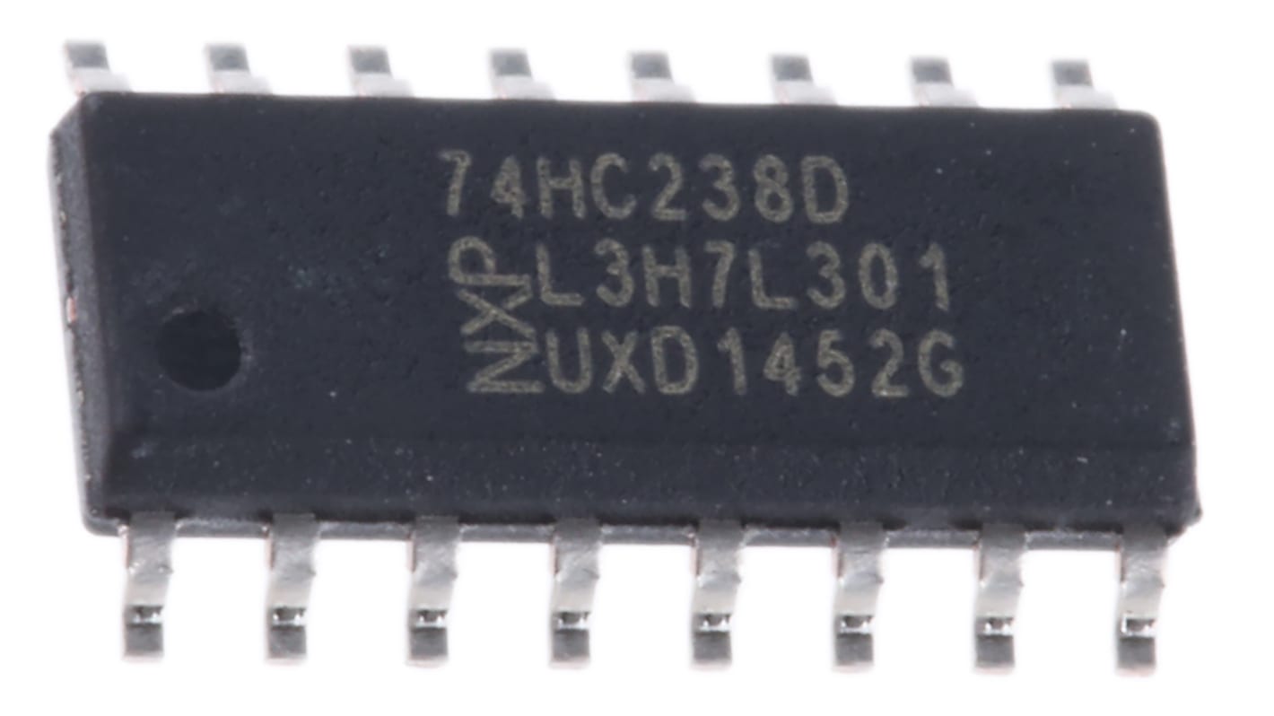 Nexperia デコーダ, 16ピン 表面実装 SOIC