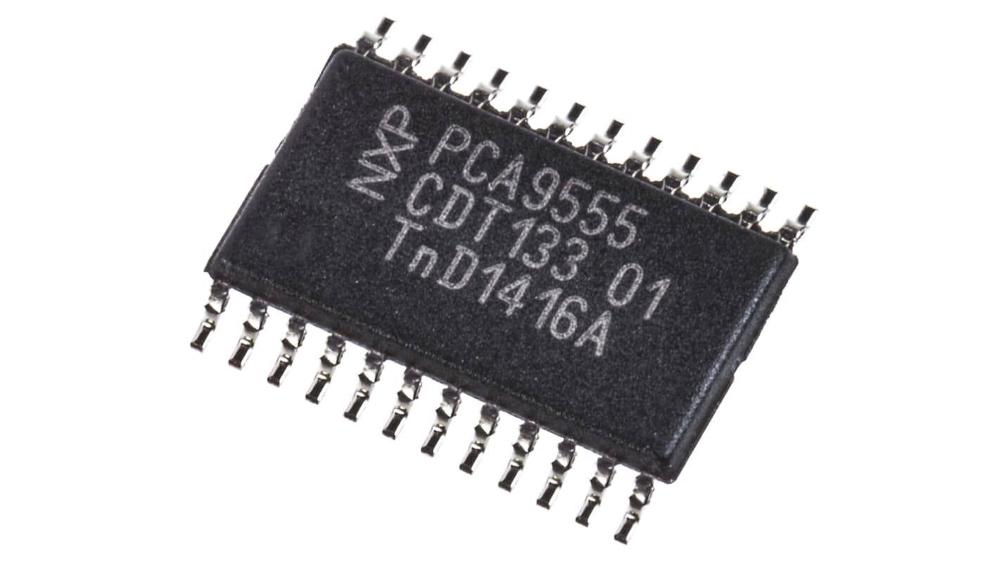NXP 16-Channel I/O Expander I2C, SMBus 24-Pin TSSOP, PCA9555PW,112