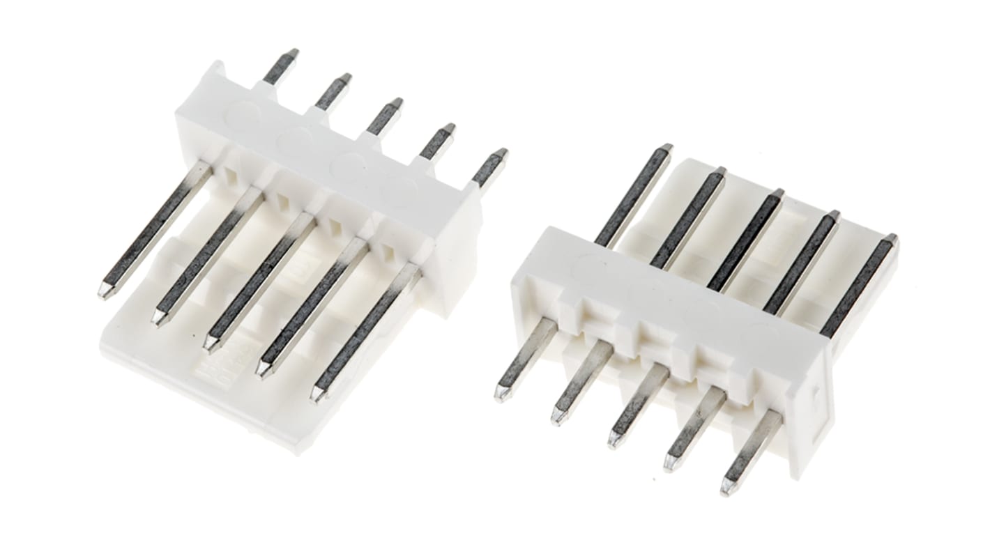 Złącze szpilkowe 5-pinowe raster: 2.54mm -rzędowe Molex Przewlekany 4A 250.0 V.