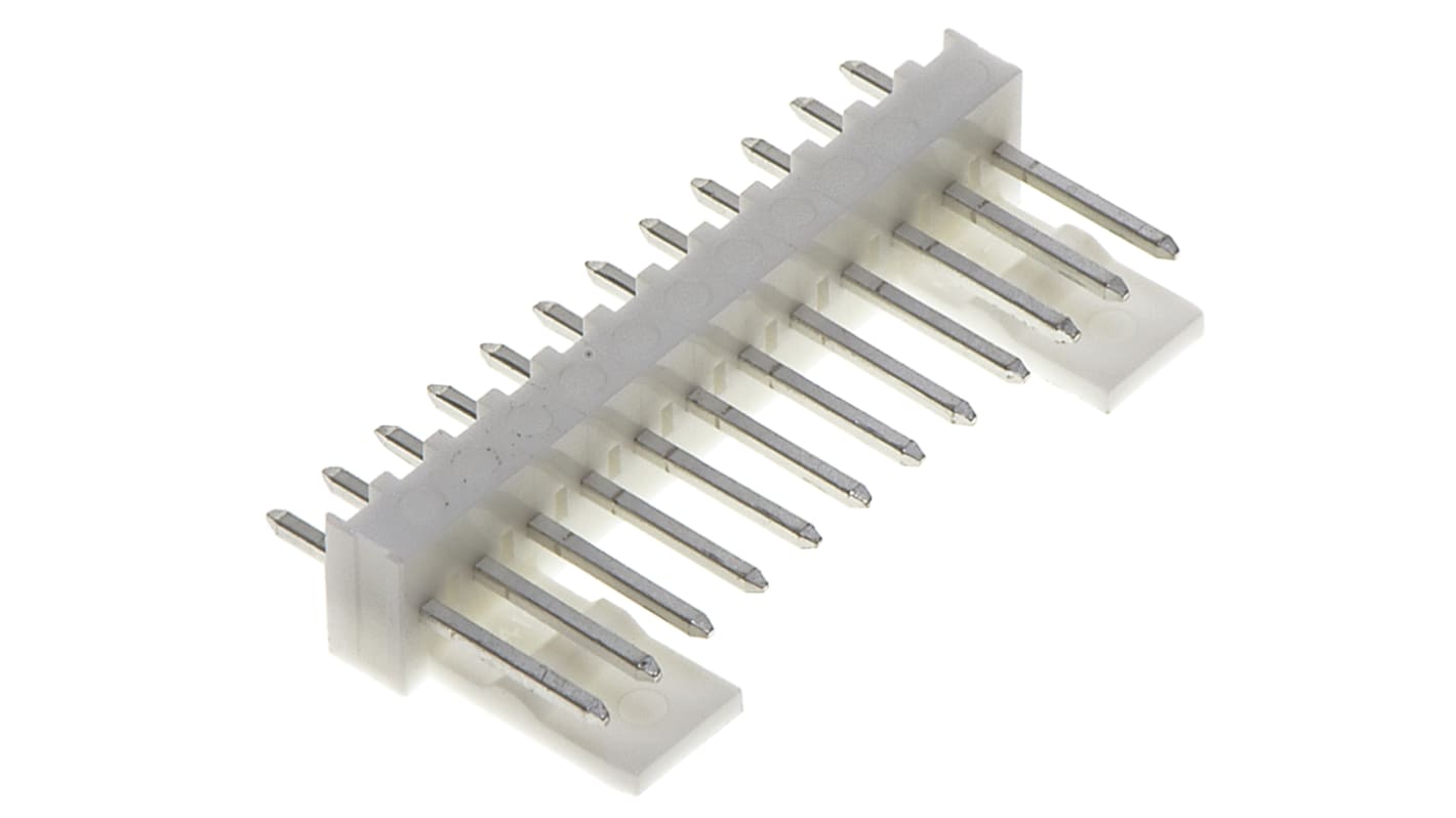 Molex KK 254 Series Straight Through Hole Pin Header, 12 Contact(s), 2.54mm Pitch, 1 Row(s), Unshrouded