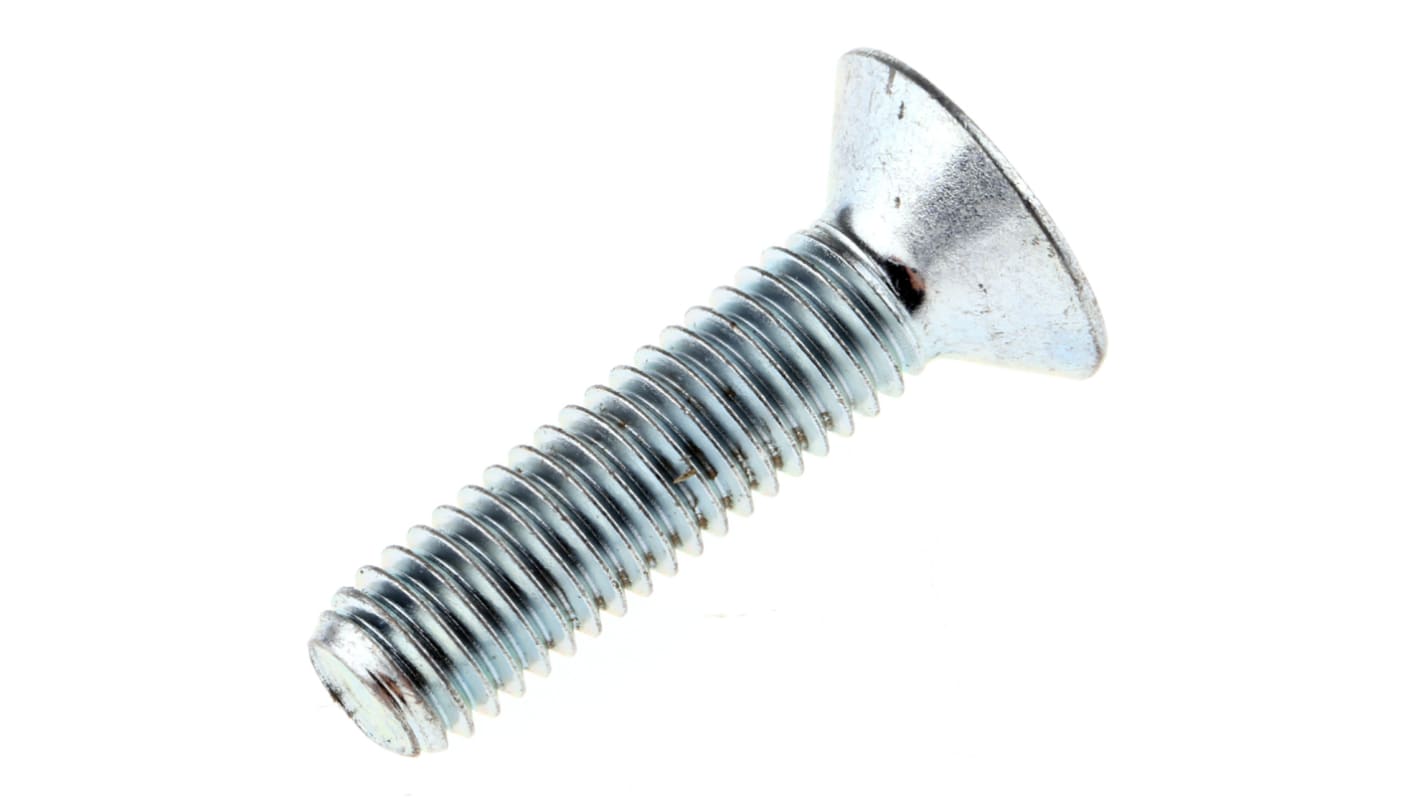 Śruba imbusowa M5 długość 20mm Gniazdo sześciokątne stożkowe Stalowe RS PRO