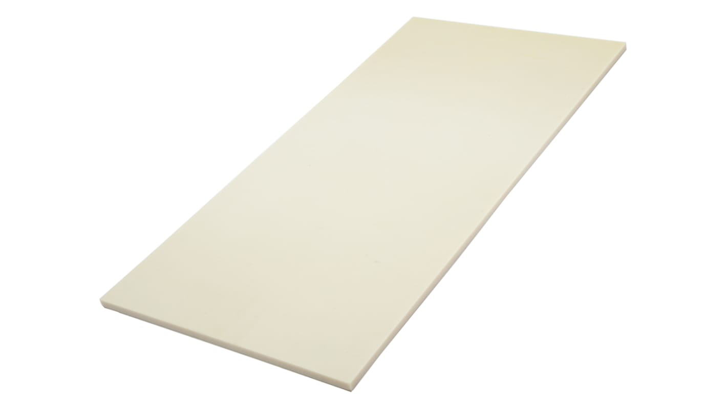 Foglio di plastica Tipo pieno Tufnol in SRBF, Beige, 590mm x 285mm x 10mm