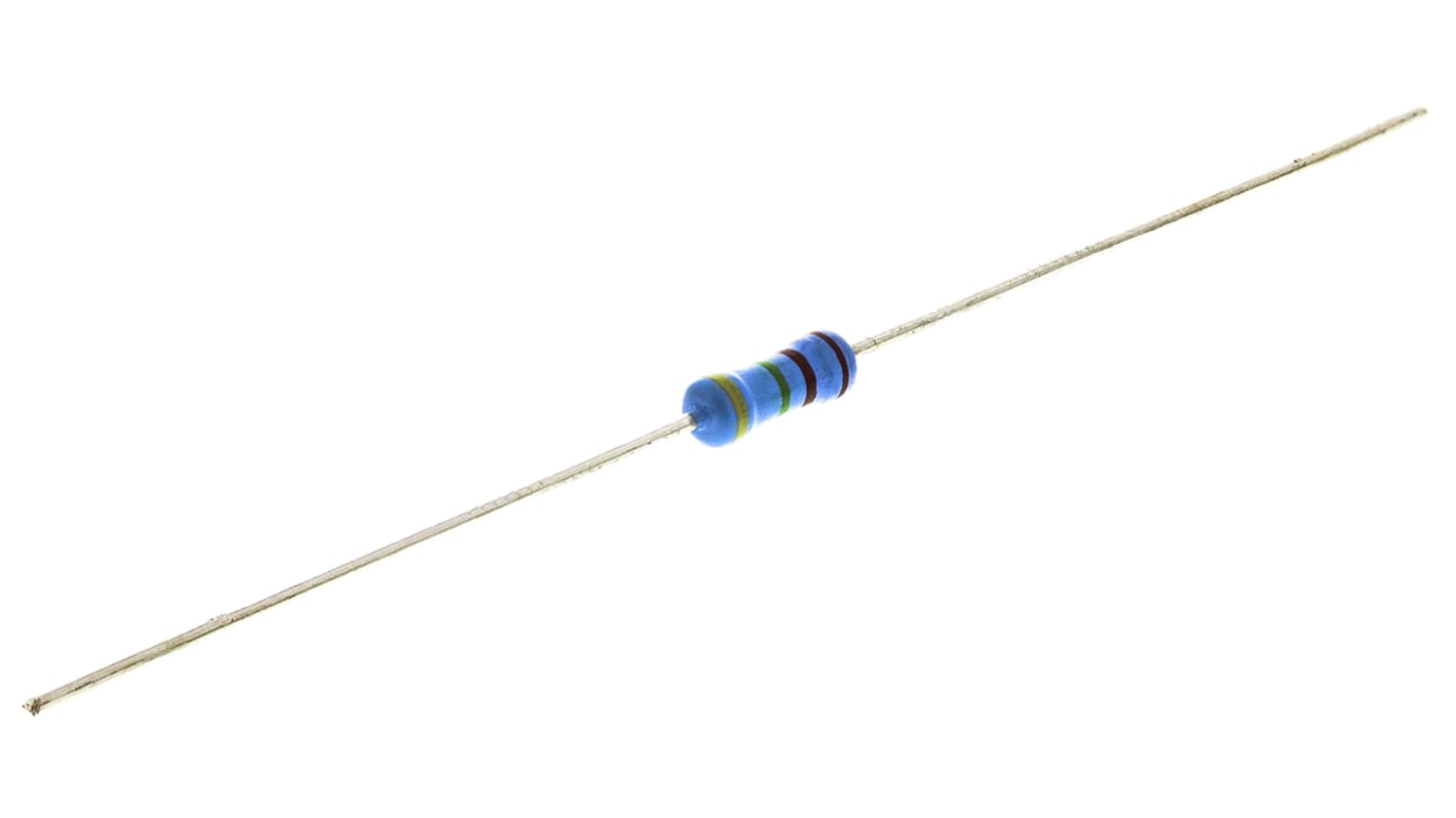 Resistenza Vishay serie VR25, 2.2MΩ, 0.25W, ±5%