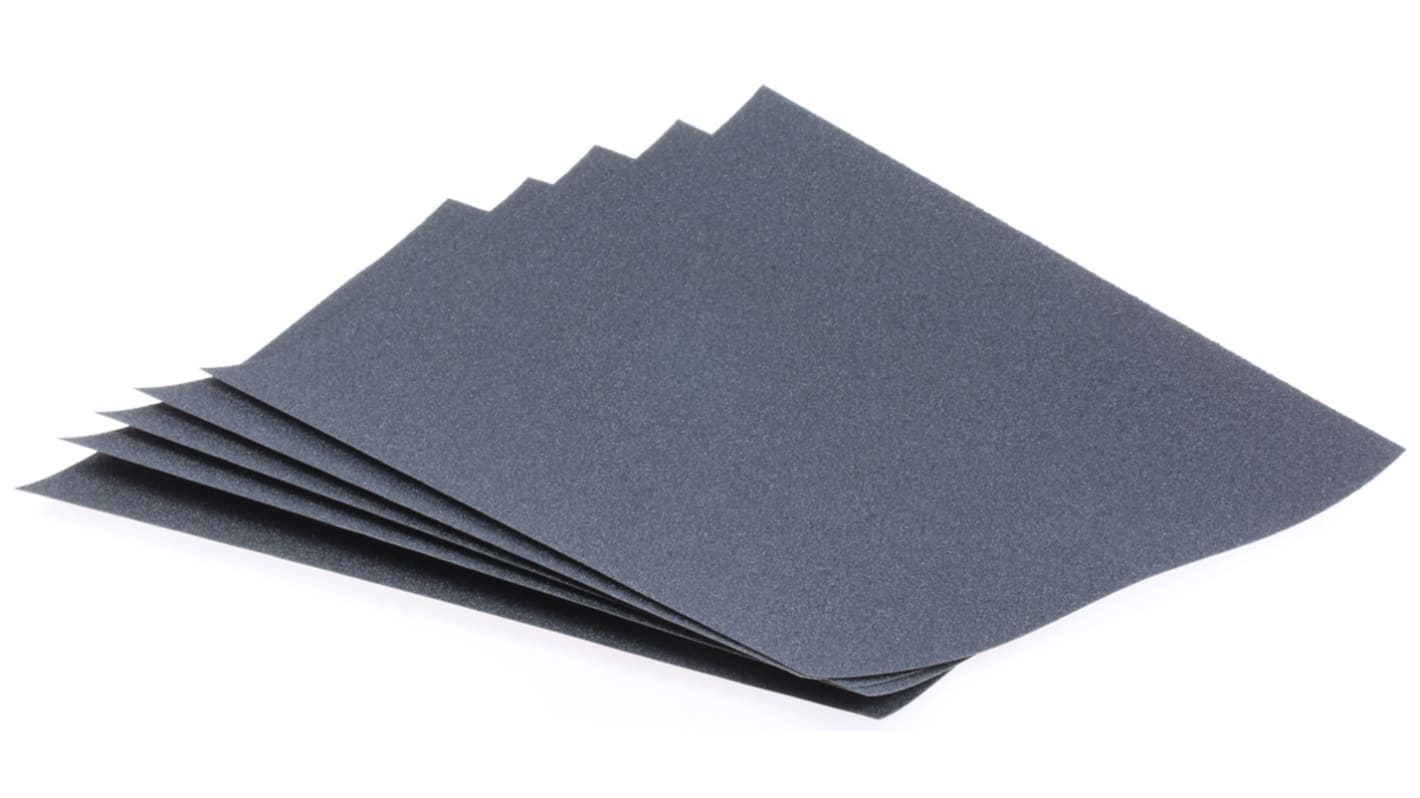 Norton T489 P100 Grit Fine Sanding Sheet, 280mm x 230mm
