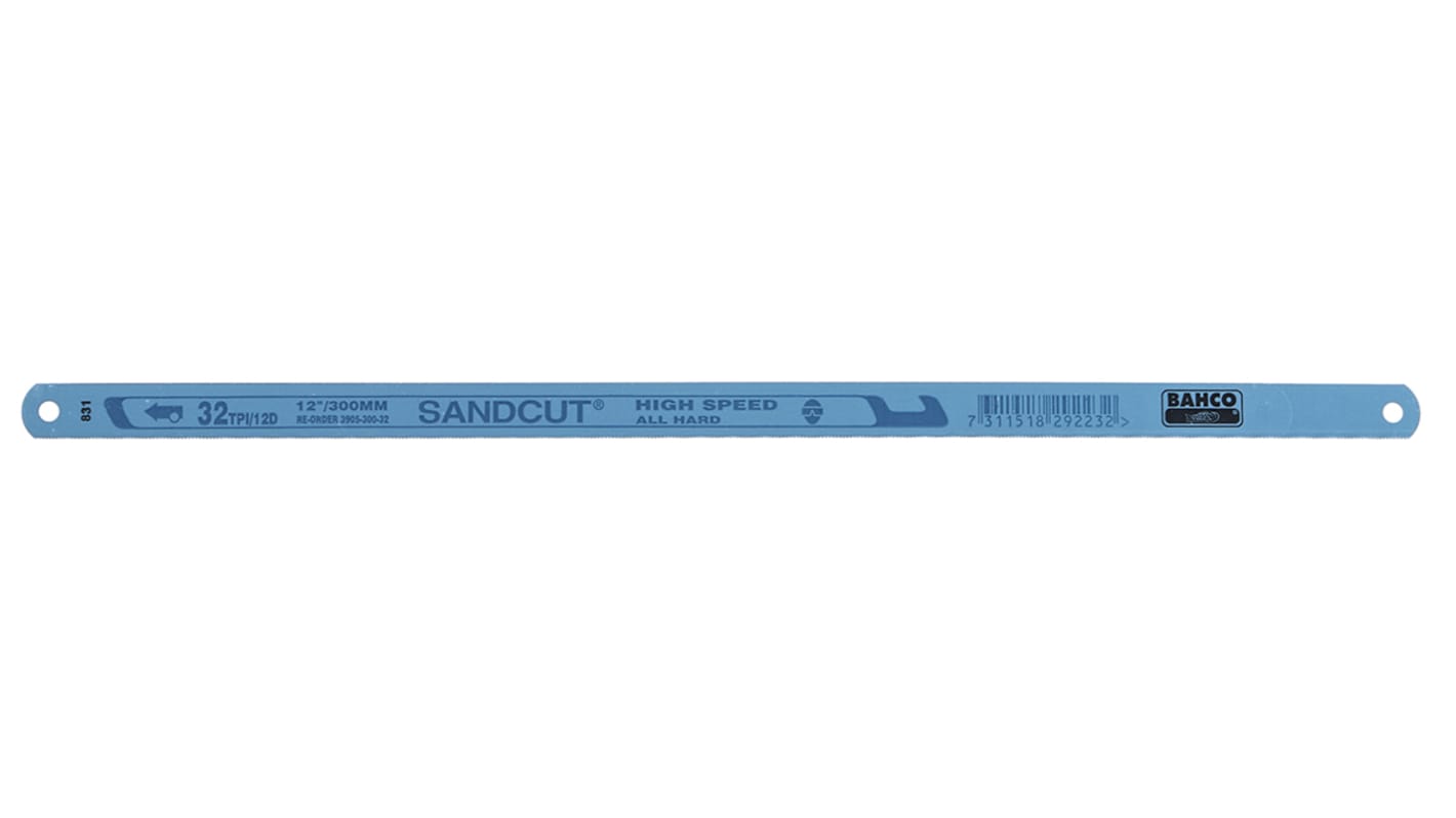 Bahco HSS Handsägeblatt 32 TPI, 300 mm x 13mm, für verschiedene Materialien