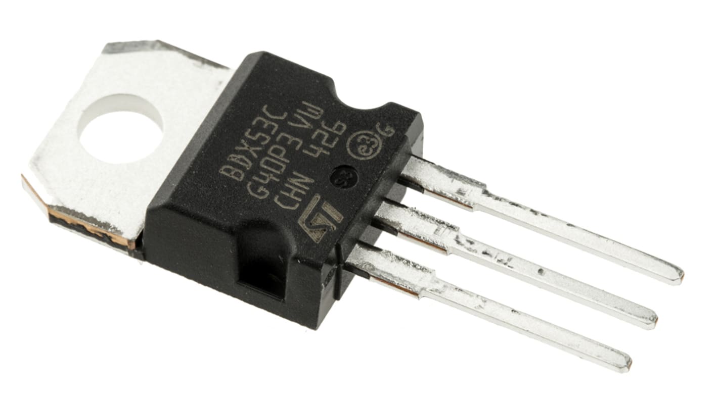 STMicroelectronics ダーリントントランジスタ, NPN, 8 A, 3-Pin