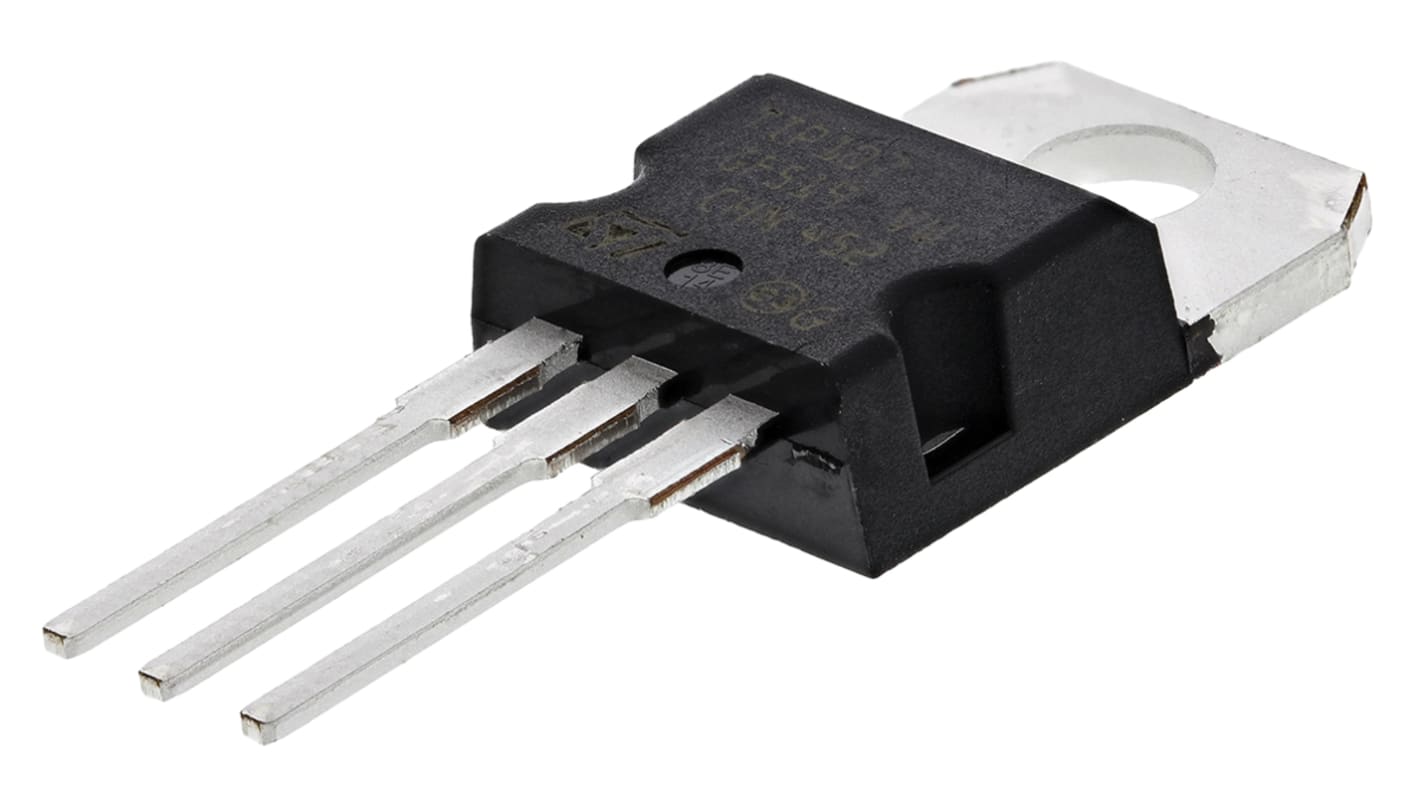 STMicroelectronics ダーリントントランジスタ, PNP, 8 A, 3-Pin STMicroelectronics ダーリントントランジスタ, PNP, 8 A, 3-Pin