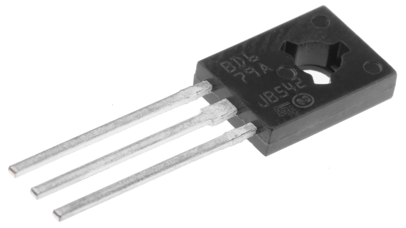 STMicroelectronics BD679A NPN Darlington Transistor, 4 A 80 V HFE:750, 3-Pin SOT-32