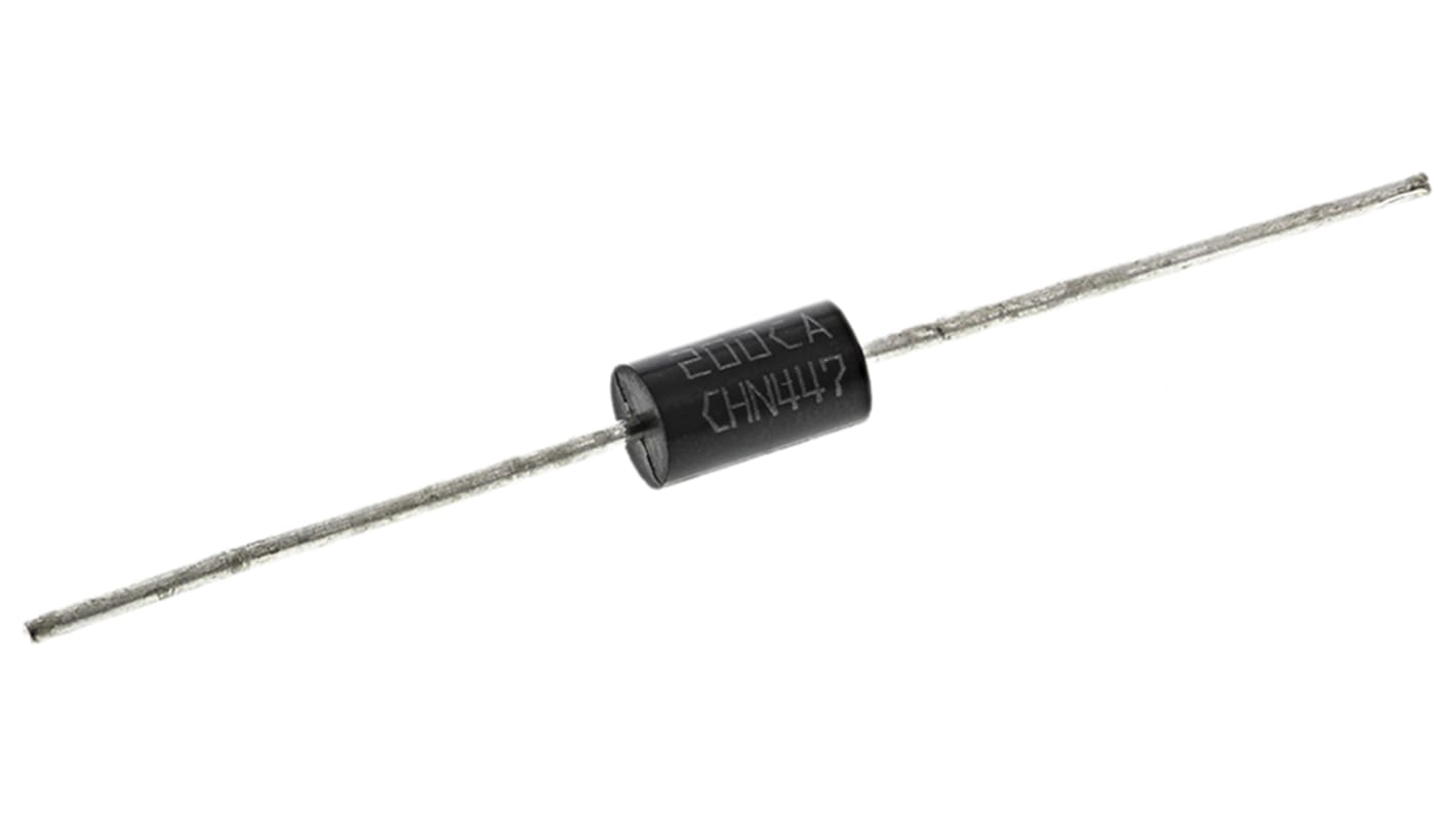 STMicroelectronics TVS-Diode Bi-Directional Einfach 353V 190V min., 2-Pin, THT 171V max DO-201