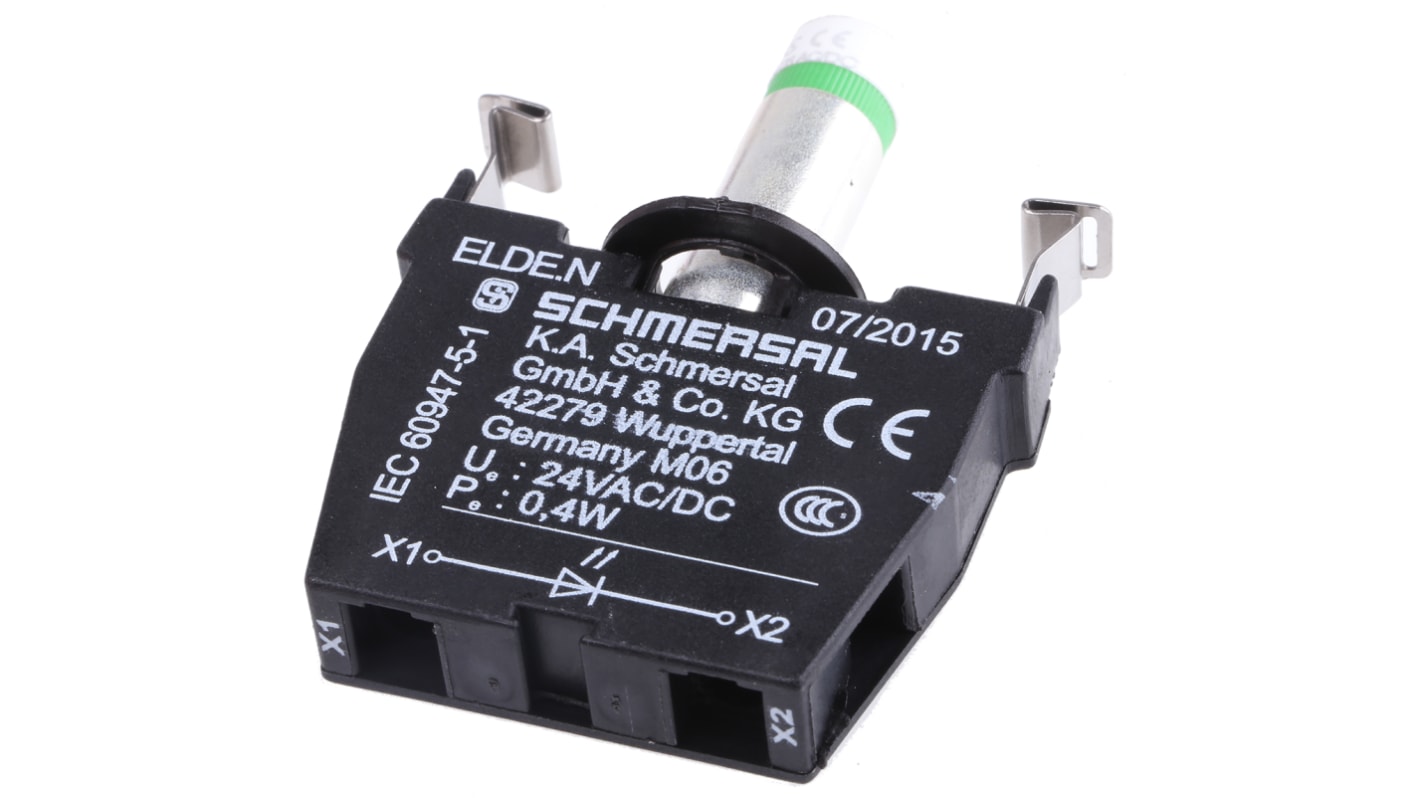 Schmersal ELDE.N Series Connector & Terminal Block, 3-Way, 8A, Screw Down Termination