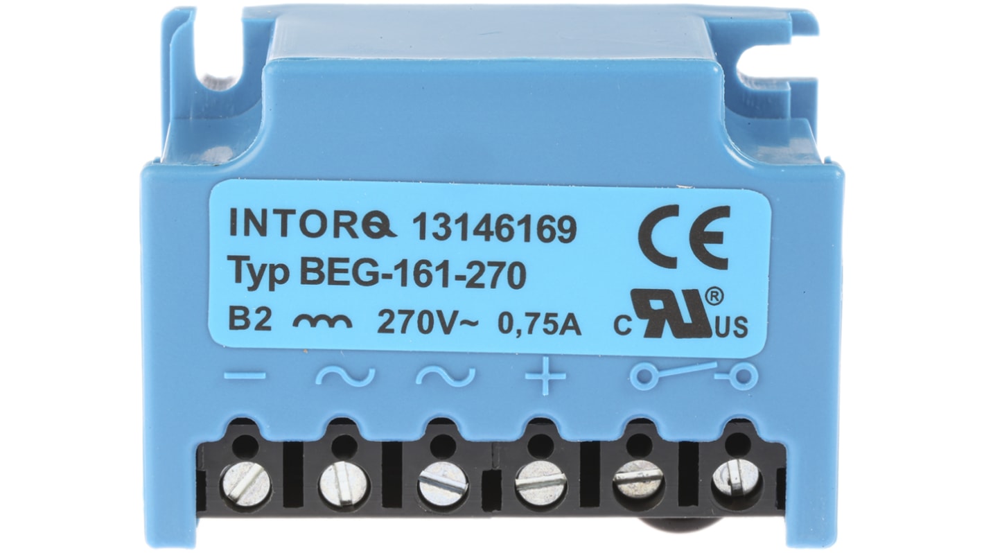 Lenze 单相整流桥, 750mA, 200V, 6针, -25 °C→+80 °C