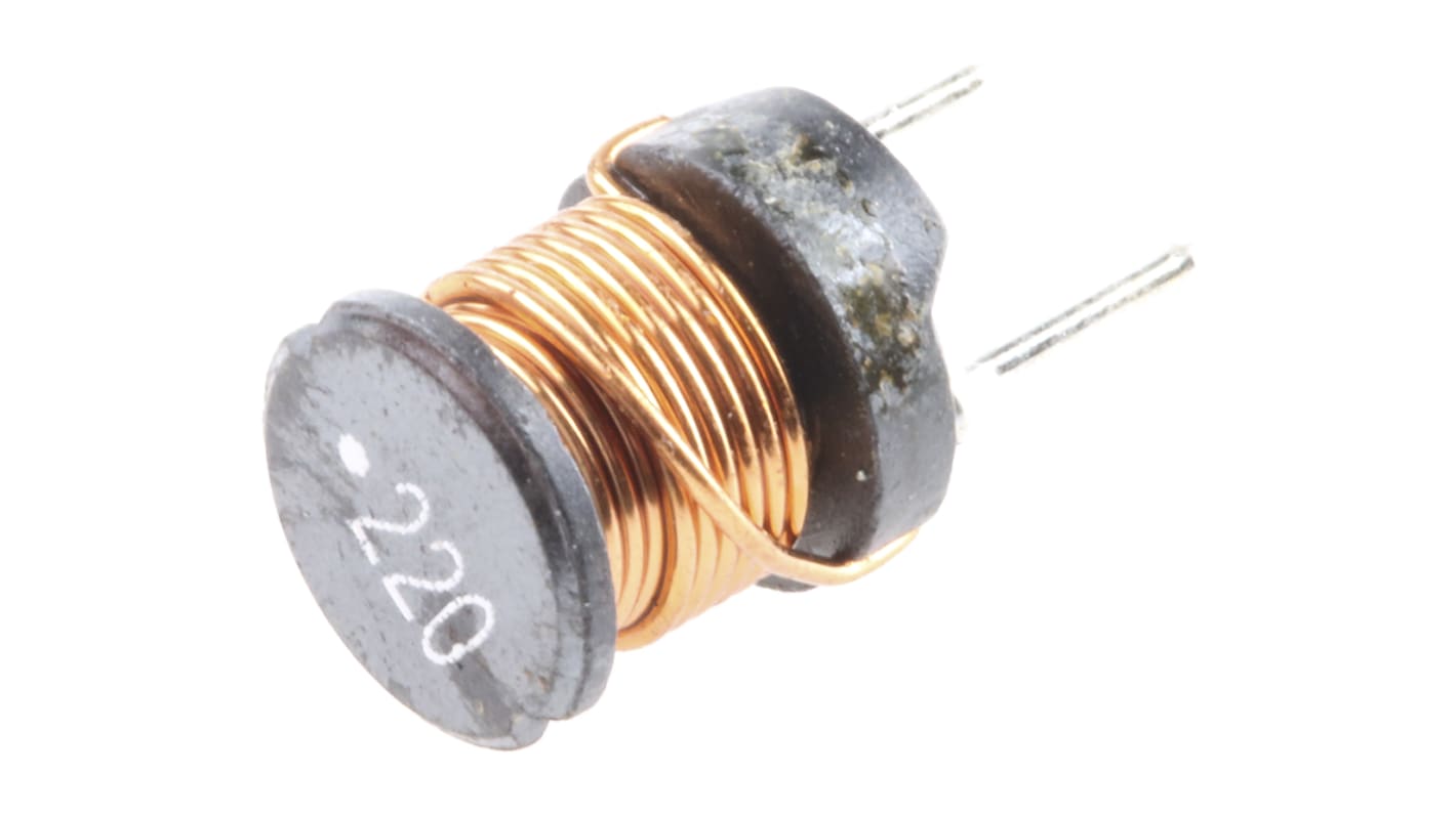 Wurth 22 μH ±10% Ferrite Radial Inductor, 2.3A Idc, 55mΩ Rdc, WE-TI