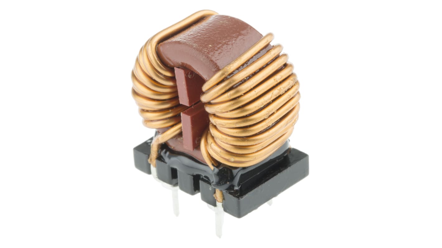 Wurth 1 mH ±30% Leaded Inductor, 10A Idc, 7mΩ Rdc, WE-CMB