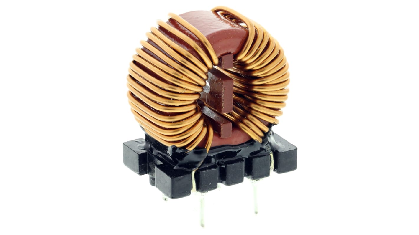 Wurth 2.2 mH ±30% Leaded Inductor, 6A Idc, 20mΩ Rdc, WE-CMB
