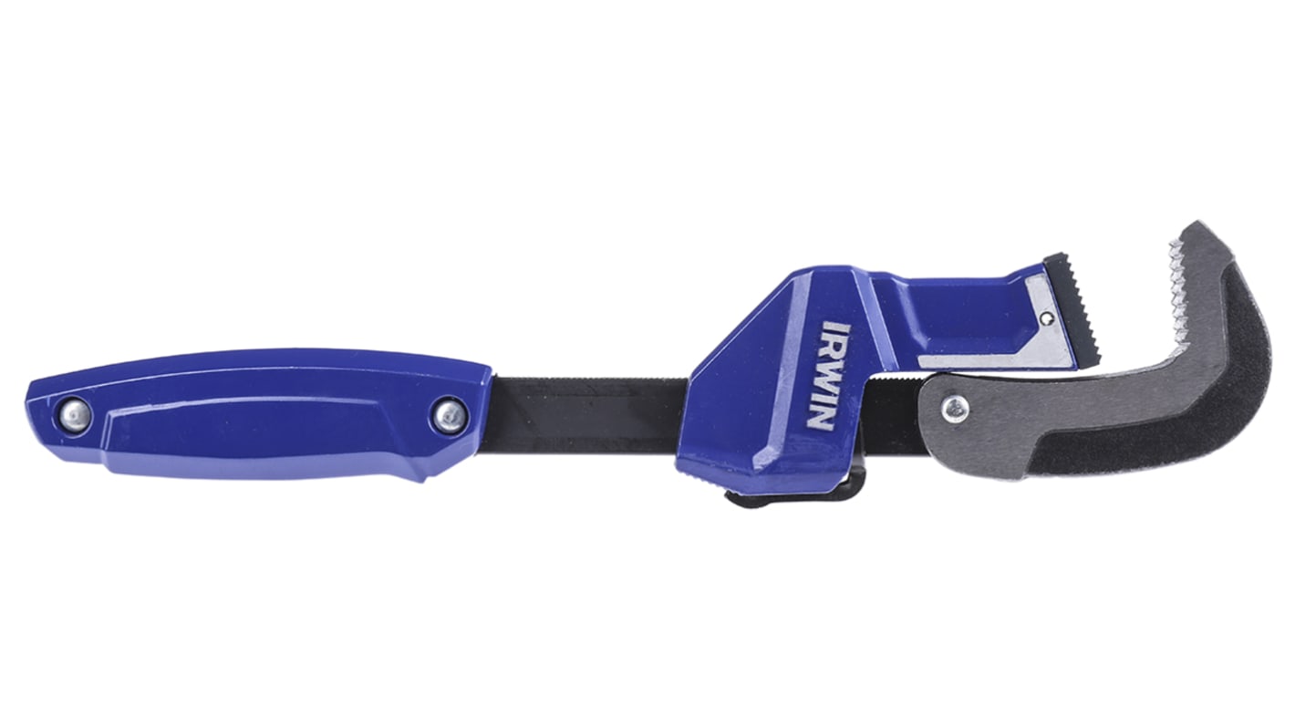 Irwin Pipe Wrench, 279.5 mm Overall, 58mm Jaw Capacity, Metal Handle