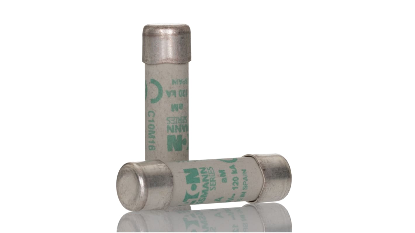 Eaton 16A Ceramic Cartridge Fuse, 10 x 38mm
