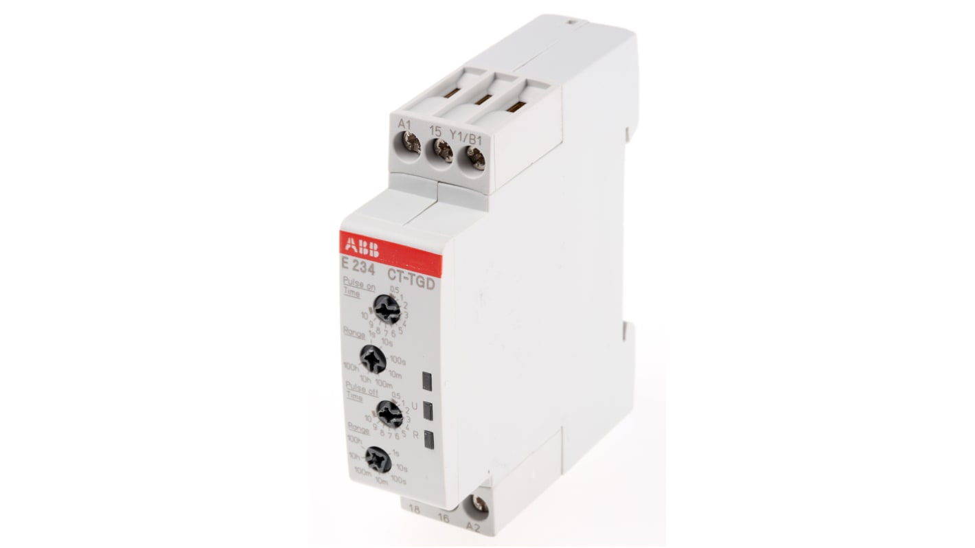 1SVR500160R0000 CT-TGD.12 | ABB タイマーリレー, 24 → 240 V 1SVR500160R0000 CT-TGD.12 | ABB タイマーリレー, 24 → 240 V