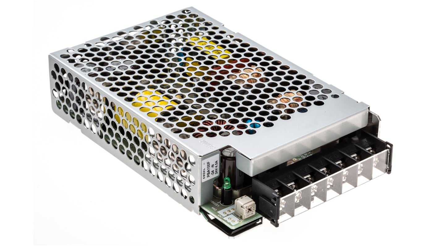 PBA100F-24-N | コーセル スイッチング電源 24V dc 4.5A 108W | RS PBA100F-24-N | コーセル スイッチング電源 24V dc 4.5A 108W | RS