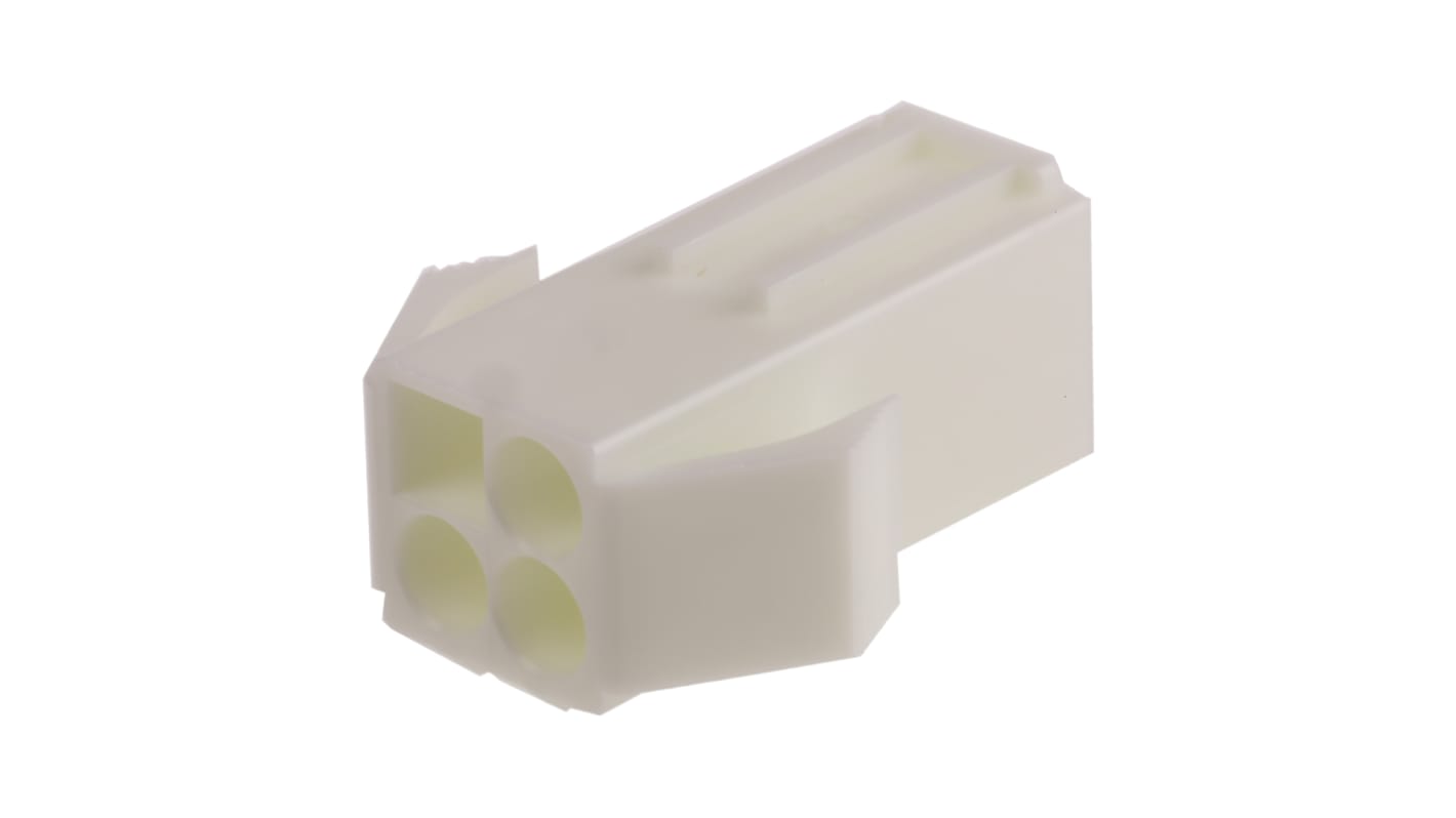 JST, EL Female Connector Housing, 4 Way, 2 Row